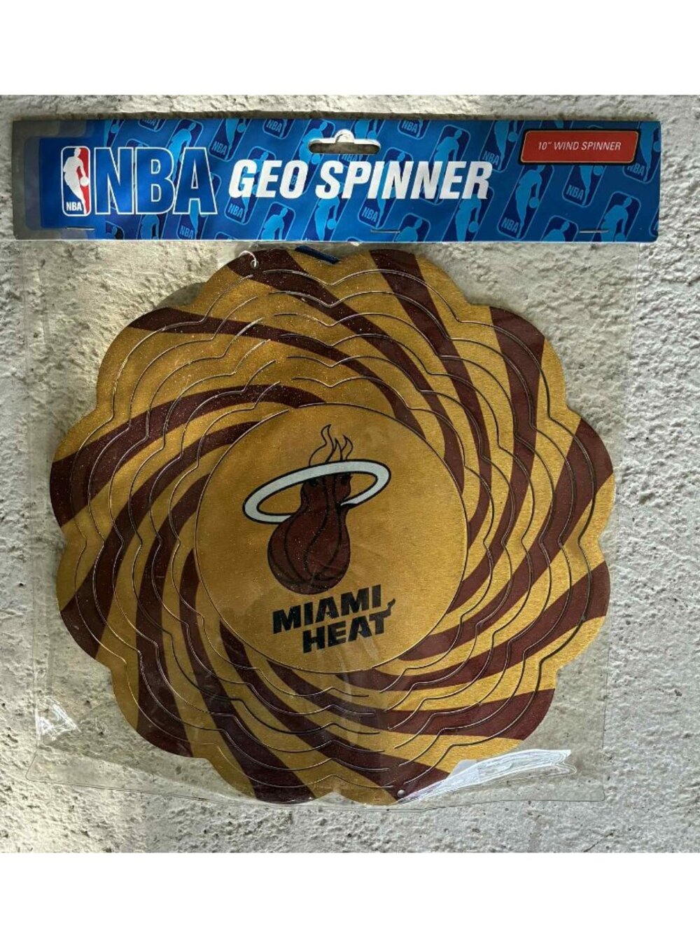 Miami Heat Wind Spinner Yard Decor